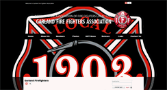 Desktop Screenshot of garlandfirefighters.org